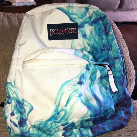 jansport drip dye backpack